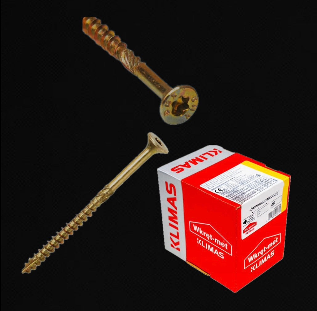Wkręt konstrukcyjny 5 x 100 KLIMAS 200 piece